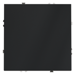 Выключатель с самовозвратом встраиваемый VOLTUM S70 одноклавишный 10А, (графит)