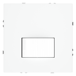 Датчик движения встраиваемый VOLTUM S70, (белый матовый)