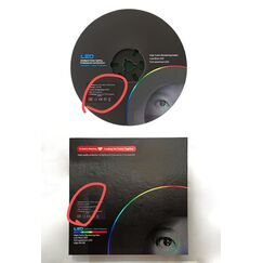 420893 Лента LIGHTSTAR LED 24V 12W/M 110Lm/W 3000K IP20 1шт = 10м