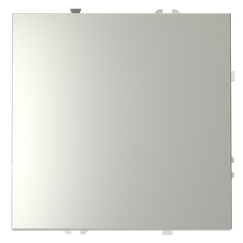 Перекрестный переключатель встраиваемый VOLTUM S70 одноклавишный 10А, (сталь)