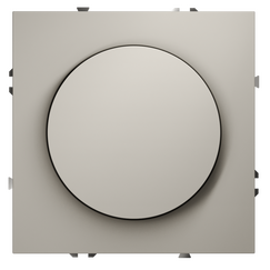 Светорегулятор встраиваемый VOLTUM S70 поворотно-нажимной 600 Вт, (кашемир)