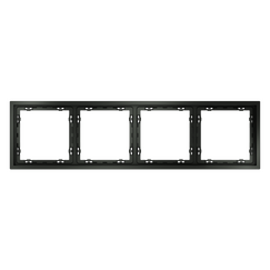 Рамка пластиковая VOLTUM S70 на 4 поста, (титан)