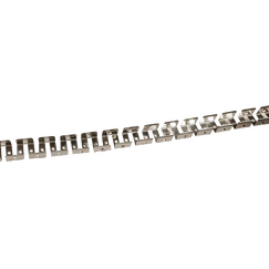 Стальной крепеж для ленты, 1м