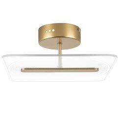 738043 Люстра ACRILE 14W LED 1236LM 120G ЗОЛОТО 3000K