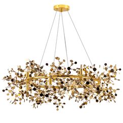 721382 Люстра EXTRA 8х5W(led) G9 ЗОЛОТО