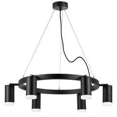 LR0163760 Люстра RULLO 6х50W GU10 ЧЕРНЫЙ (571016+214437-6+202430-6)