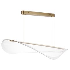 731403 Люстра VARESE 32W LED 1867LM 360G ЗОЛОТО 3000K