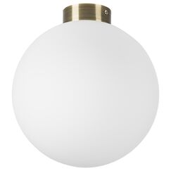 812031 Люстра GLOBO 1х40W E14 antique bronze/white