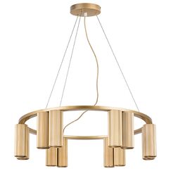 718123 Люстра ROMA 12х28W GU10 (led) CHAMPAGNE GOLD