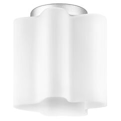 802010 Светильник NUBI 1х40W E27 ХРОМ/БЕЛЫЙ