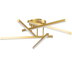 739033 Люстра PALLA 75W LED 2664LM ЗОЛОТО 3000-6000K