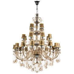 715287 5 КОР!!! Люстра NATIVO 28x40W E14 КОНЬЯК