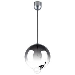 805301 Люстра COLORE 1х8W (led) E27 АЛЮМИНИЙ/ДЫМЧАТЫЙ