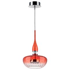 804402 Люстра ASTRA LED 12W 580LM ХРОМ/КРАСНЫЙ 3000K