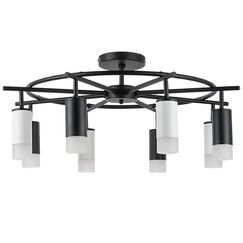 LR7183743641 Люстра RULLO 8х50W GU10 ЧЕРНЫЙ/БЕЛЫЙ (571718+214437-4+214436-4+202431-8)