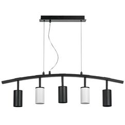 LR735373362 Люстра RULLO 5х50W GU10 ЧЕРНЫЙ/БЕЛЫЙ (571735+214437-3+214436-2)