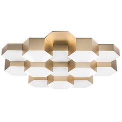 750161 Люстра потол FAVO LED-80W 3840LM Satin Gold 3000K