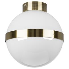 812111 Люстра GLOBO 1х40W E14 antique bronze/white