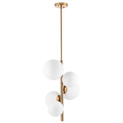 815053 Люстра CROCO 5х40W E14 ЛАТУНЬ