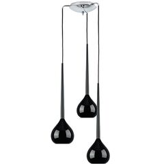 808237 Подвес FORMA 3х40W E14 ЧЕРНЫЙ