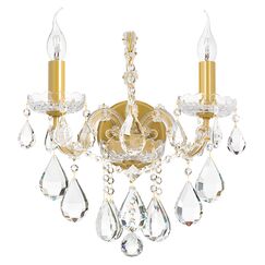 775623 Бра CHAMPA 2х60W E14 ЗОЛОТО