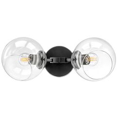 785627 Бра BETA 2x40W E27 ЧЕРНЫЙ