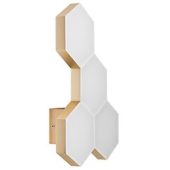 750641 Бра FAVO LED-20W 960LM Satin Gold 3000K