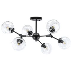 785067 Люстра BETA 6x40W E27 ЧЕРНЫЙ