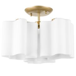 802033 Люстра NUBI 3х40W E27 ШАМПАНЬ/БЕЛЫЙ