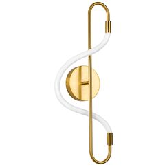 637653 Бра CORINTO 10W LED 690LM ЗОЛОТО 3000K IP20