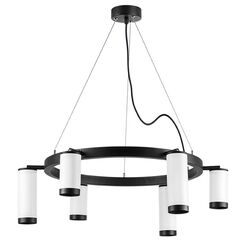 LR0163638637 Люстра RULLO 6х50W GU10 ЧЕРНЫЙ (571016+214436-3+214486-3+203437-6)