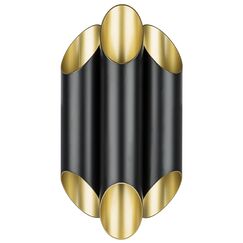 720667 Бра SIENA 6х40W G9 ЧЕРНЫЙ/ЗОЛОТО