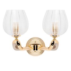 706622 Бра DELTA 2х40W E14 ЗОЛОТО