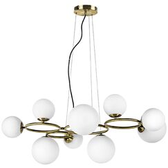 815091 Люстра GLOBO 9х40W G9 ЛАТУНЬ