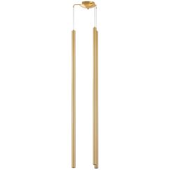 L5T747443 Люстра TUBO LED 25W 1600LM 25G ЗОЛОТО 4000K (574723+747443 (5шт)