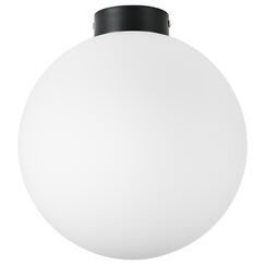 812037 Люстра GLOBO 1х40W E14 matt black/white