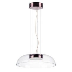 809210 Люстра CELESTA LED 24W 1200LM КОФЕЙНЫЙ/ПРОЗРАЧНЫЙ 3000K