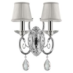 693624 Бра RICERCO 2х40W E14 ХРОМ