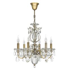 790061 Люстра SCHON 6x60W E14 Bronze