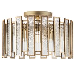 712052 Люстра AGAVE 5х40W E27 ШАМПАНЬ/ПРОЗРАЧНЫЙ