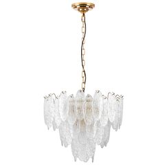 799092 Люстра RETRO 9х8W (led) E14 ЗОЛОТО/ПРОЗРАЧНЫЙ