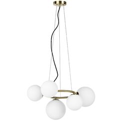 815051 Люстра GLOBO 5х40W G9 ЛАТУНЬ