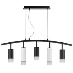 LR7353738621 Люстра RULLO 5х50W GU10 ЧЕРНЫЙ/БЕЛЫЙ (571735+214437-3+214486-2+202431-5)