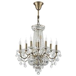 700161 Люстра подвесная CLASSIC 16х60W E14 БРОНЗА