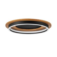 723017 Люстра LODI LED 25W 2000LM ЧЕРНЫЙ/ДЕРЕВО 3000K