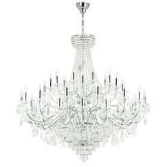 700514 !3 КОР!!! Люстра подвесная CLASSIC 51х60W E14 ХРОМ