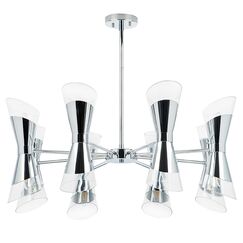 817164 Люстра STRATO 16х40W E14 ХРОМ