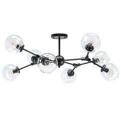 785087 Люстра BETA 8x40W E27 ЧЕРНЫЙ