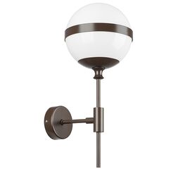 813617 Бра GLOBO 1х40W E14 umber/white