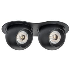 i6277272 Светильник INTERO LED 9W*2 850LM*2 24G ЧЕРНЫЙ 3000K (217627+217072+217072)